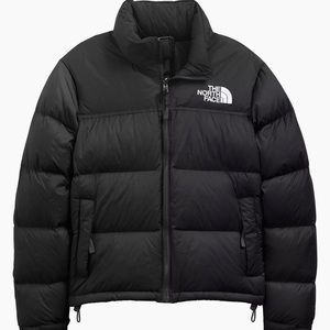 The North Face Nuptse Black Puffer Down Jacket